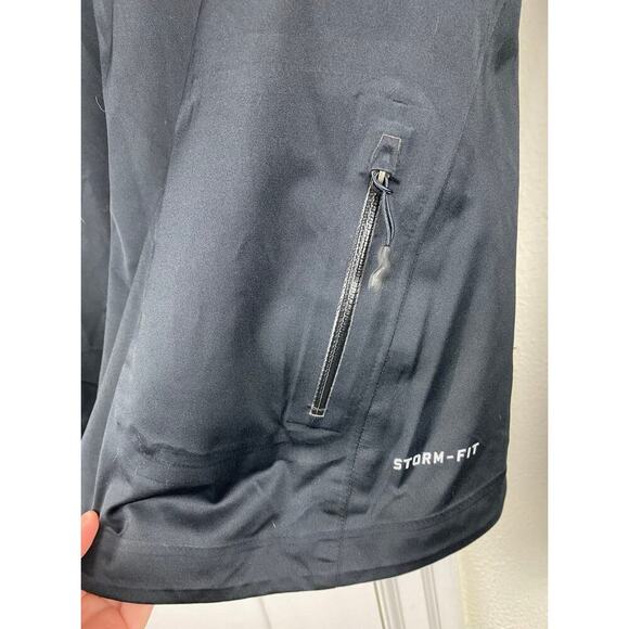 Nike Storm Fit Vapor Women's S Black Full Zip Hooded Reflective Running Jacket - Picture 5 of 15